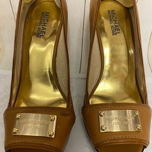 Michael Kors leather high heels